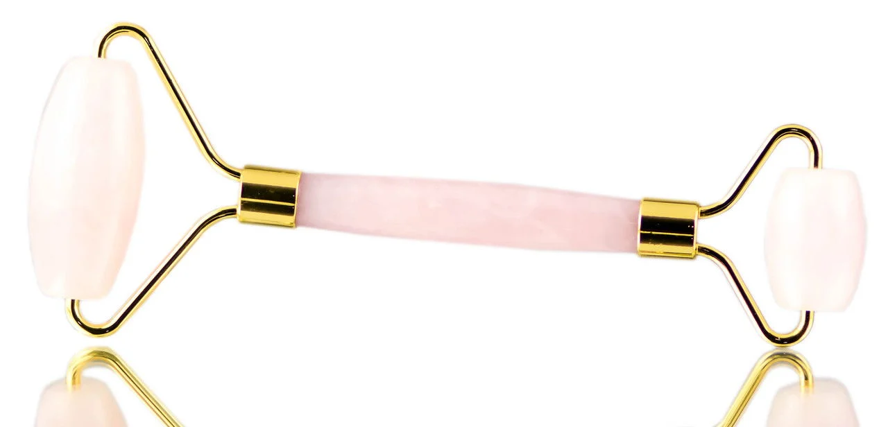 Rose Quartz Massage Face Roller - Rose Quartz