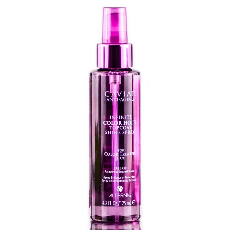Caviar Anti-Aging Infinite Color Hold Top Coat Shine Spray - Size : 4.2 oz