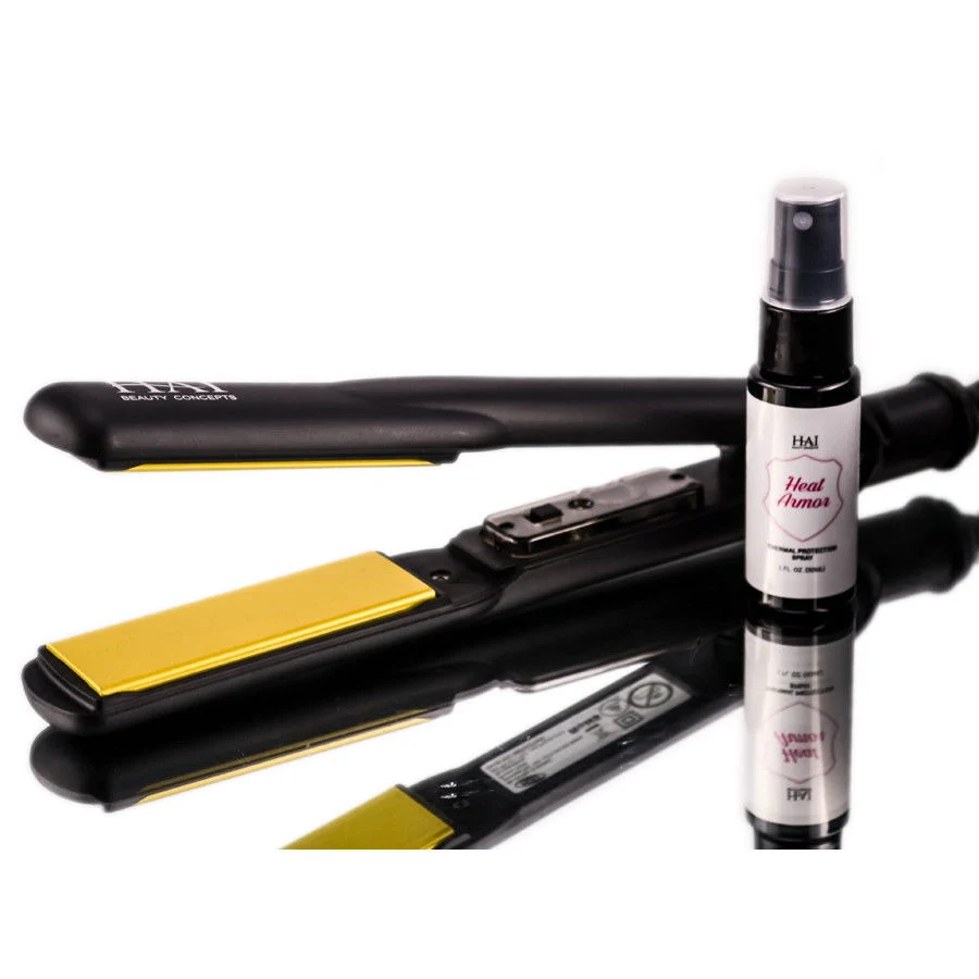 Beauty Concepts- Gold Convertable - Professional Styling Iron - 1 1/4 in - Option : 1 1/4 in