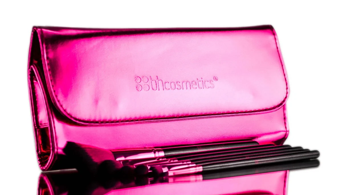 Metallic Pink 14 Piece Brush Set - Color : Metallic Pink