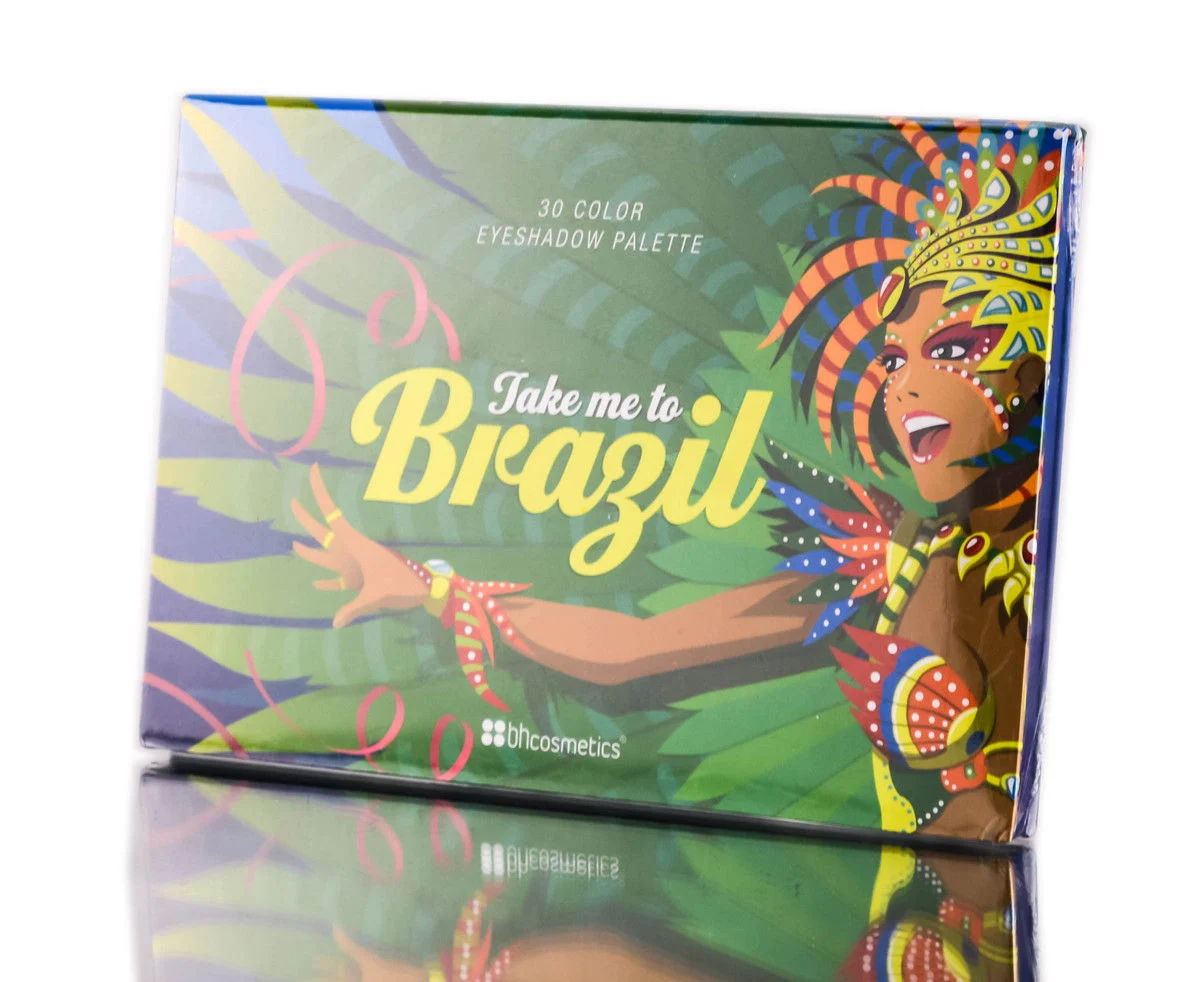 30 Color Eyeshadow Palette - Option : Take My To Brazil