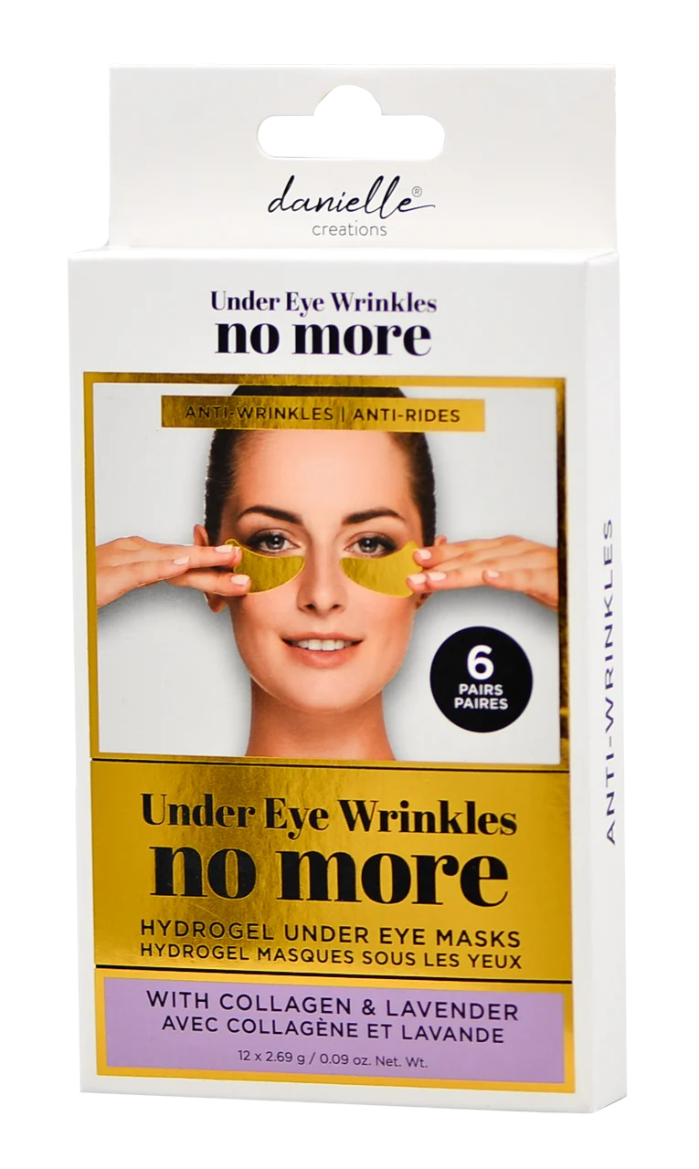 No More Under Eye Wrinkles Hydrogel Under Eye Masks - 12 Pieces