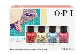 OPI Retro Summer Mini Collection 4 x .125 oz