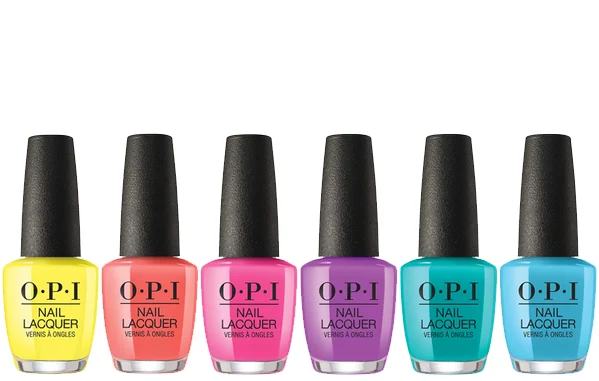 OPI Nail Polish Neon Collection 2019