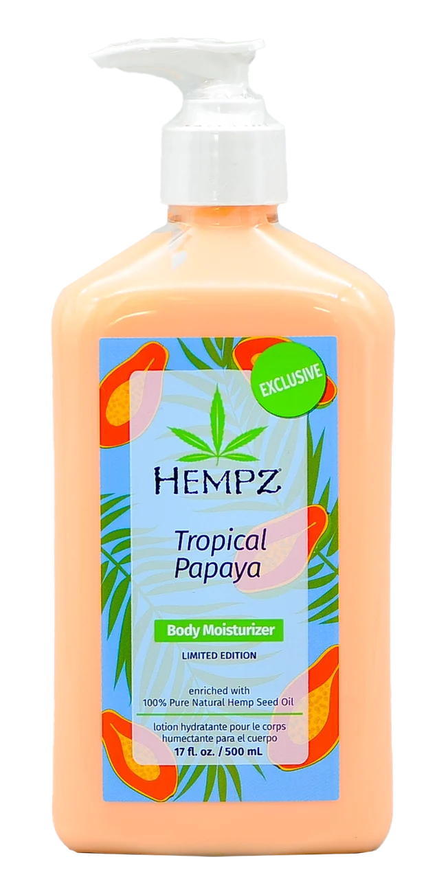 Tropical Papaya Herbal Body Moisturizer Limited Edition - 17 oz
