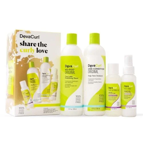 Deva Share The Curly Love Holiday Kit