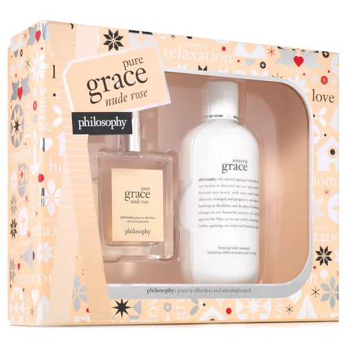 Philosophy Pure Grace Nude Rose Holiday Set 2 Pc