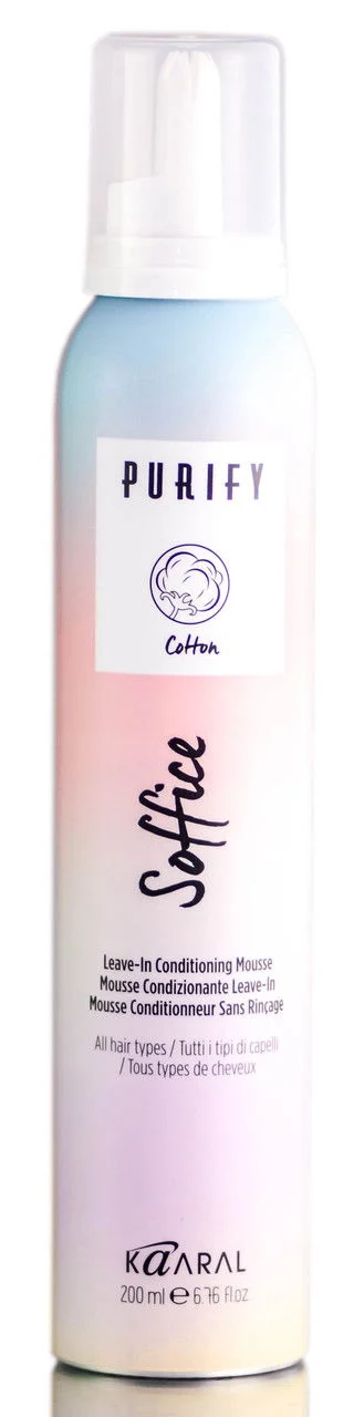 Purify Cotton Soffice Leave-in Conditioning Mousse - 6.76 oz