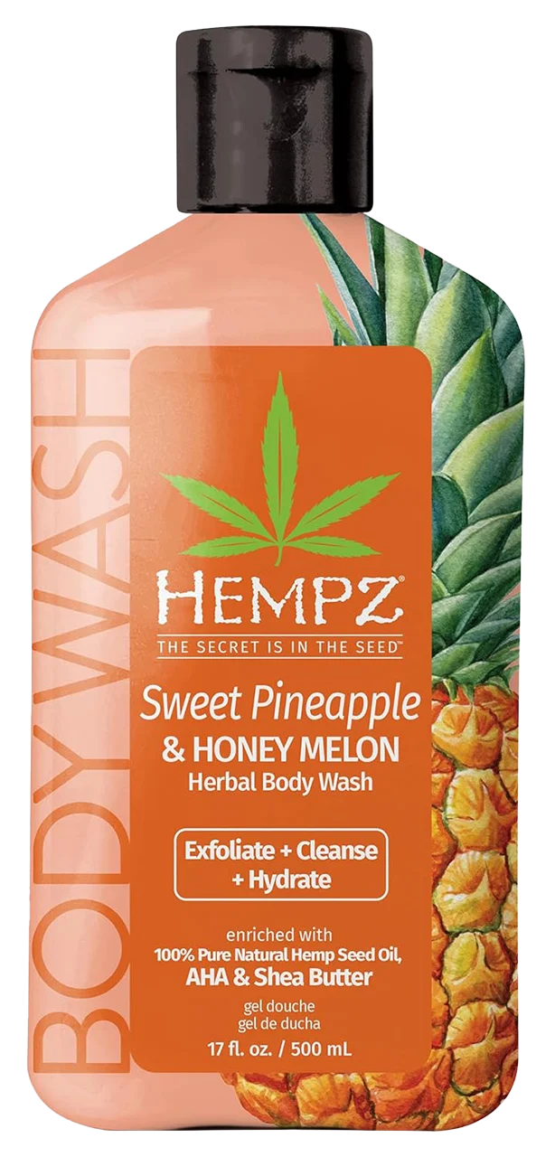 Sweet Pineapple & Honey Melon Herbal Body Wash - 17 oz