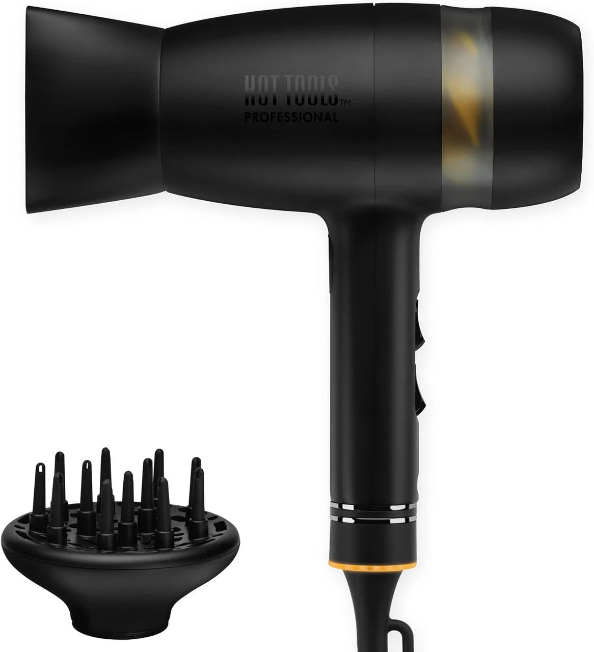 Pro Artist Black Gold Quietair Power Dryer - Black - HTDR7000BG