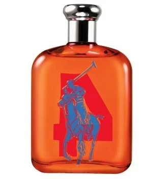 RALPH LAUREN BIG PONY ORANGE #4 MEN`S EAU DE TOILETTE SPRAY 2.5 OZ.