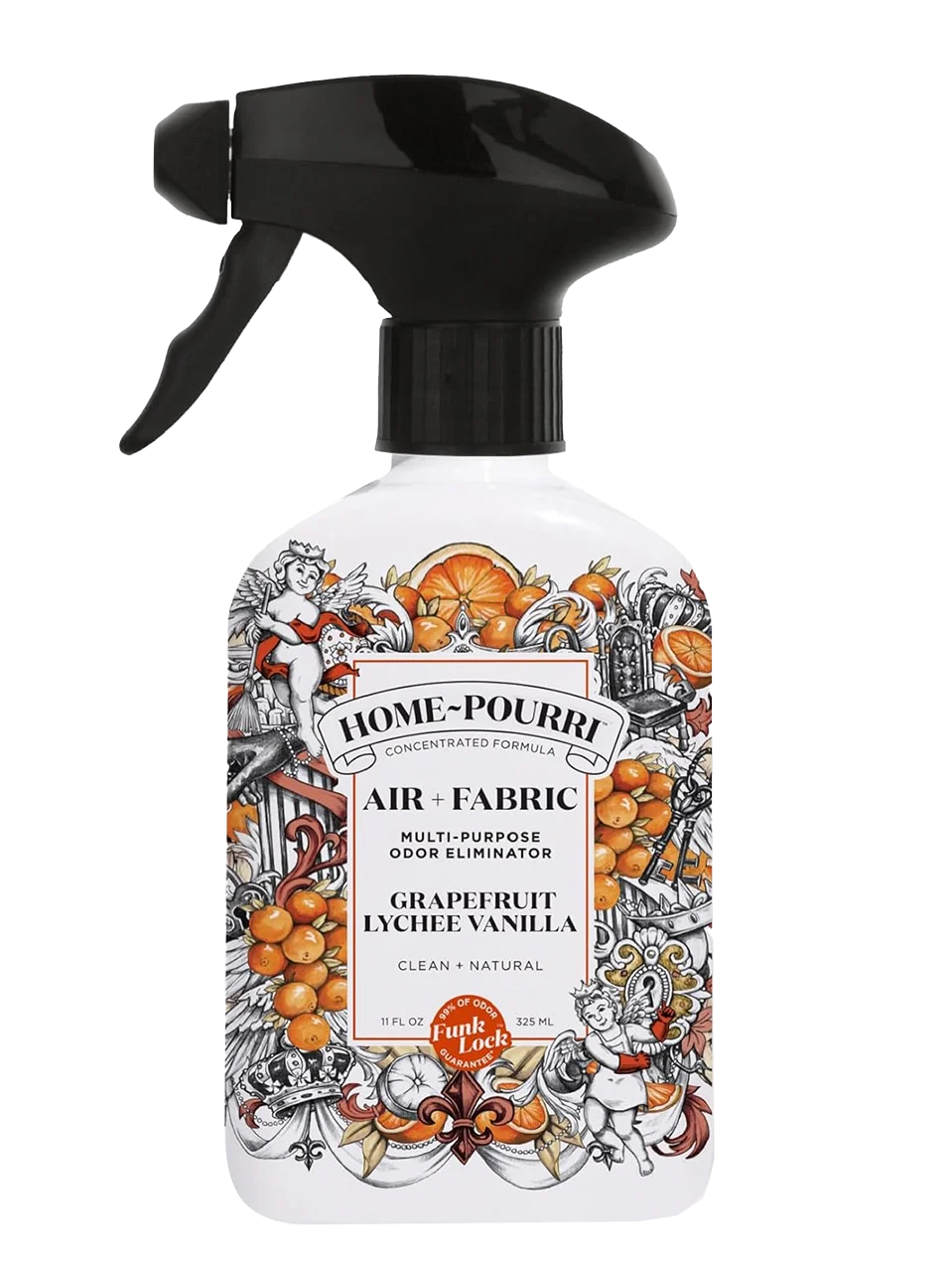 Home-Pourri Air+Fabric Multi-Purpose Odor Eliminator Grapefruit & Lychee Vanilla - 11 oz