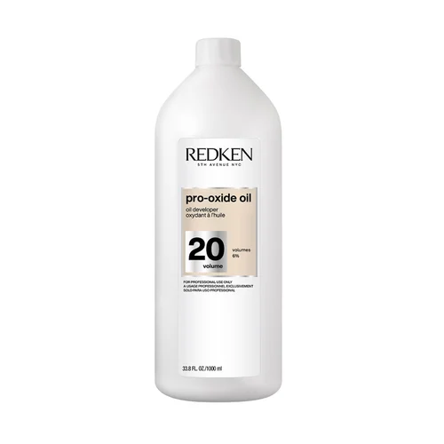 Redken BLONDE IQ™ Pro-Oxide Oil Developer 20V – Professional Hair Lightening 33.8 oz.