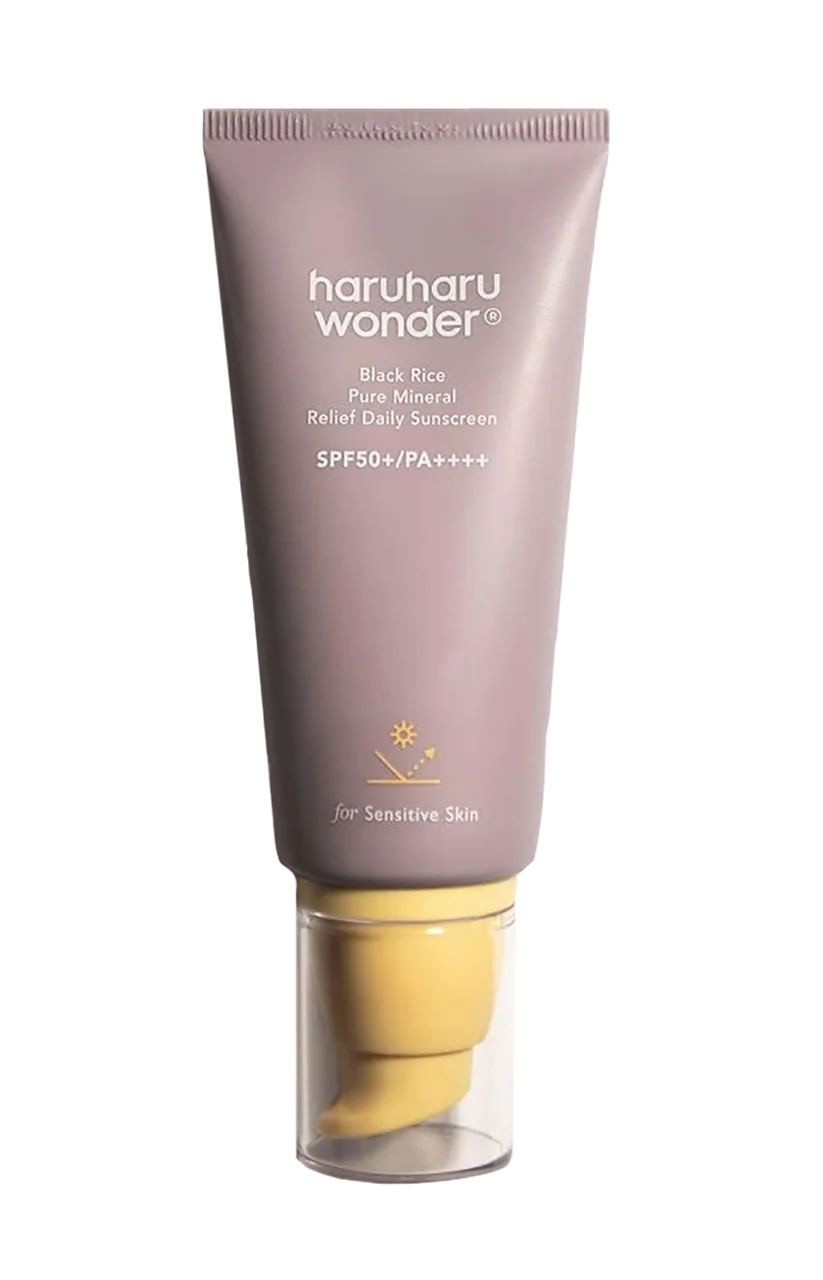Haruharu Wonder Black Rice Pure Mineral Relief Daily Sunscreen SPF50+ PA++++ - 1.69 oz
