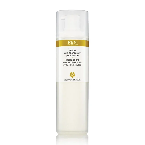 Ren Clean Skincare Neroli and Grapefruit Body Cream 6.67 oz