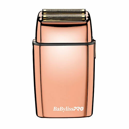 BaByliss Cordless Metal Double Foil FX02 Shaver Rose Gold FOIL FXFS2RG