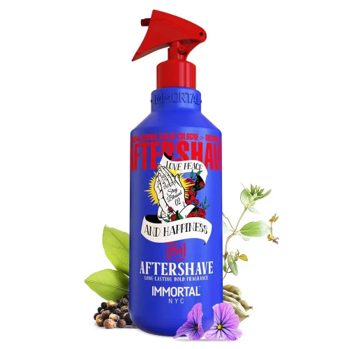 IMMORTAL NYC Stay Blessed 02 After Shave Long Lasting Bold Fragrance 16.9 oz.
