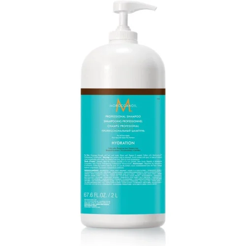 Moroccanoil Hydrating Shampoo for All Hair Types 67.6oz/2 Liter