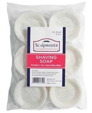 Scalpmaster Shaving Soap 6 pack