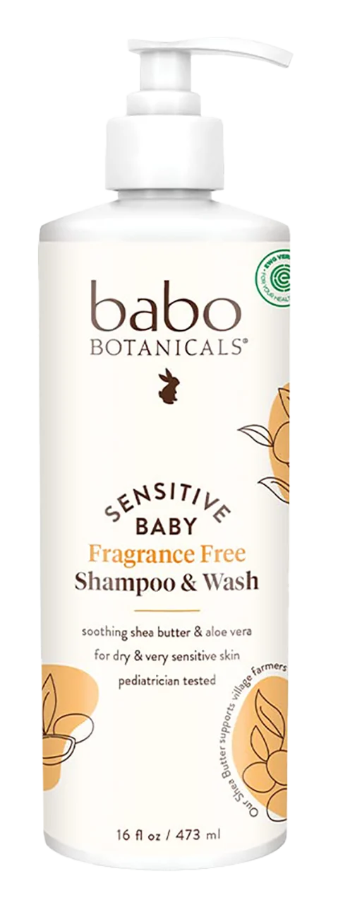 Sensitive Baby Fragrance Free Shampoo & Wash - 16 oz