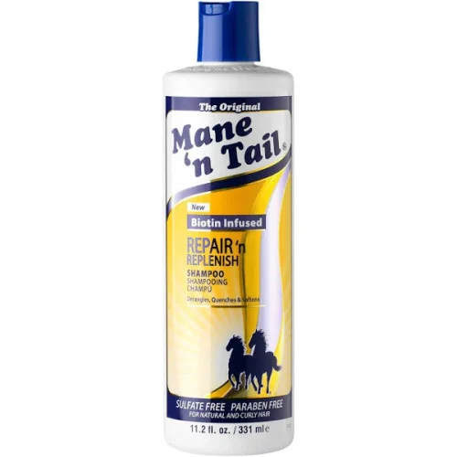 Mane 'n Tail Sulfate Free Repair & Replenishing Shampoo 11.2 oz.
