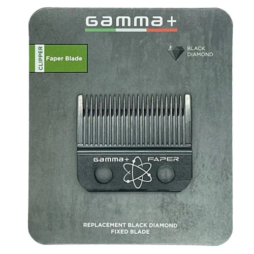 Gamma+ Black Diamond DLC Fusion Faper Fixed Replacement Clipper Blade
