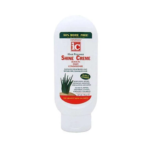 IC Fantasia Hair Polisher Shine Creme Leave in Conditioner 7 oz.