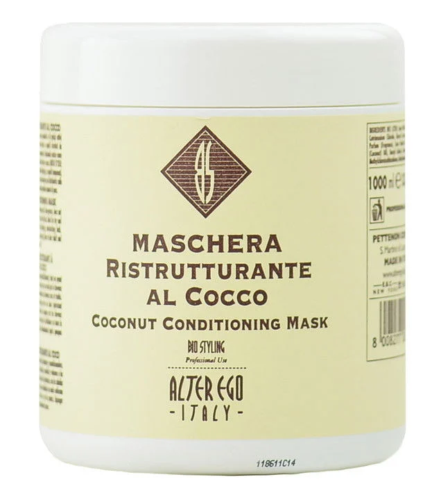 Alter Ego Maschera Ristrutturante Al Cocco Coconut Conditioning Mask - Size : 33.8 oz / liter