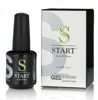 Base Coat: GELeration Start Soak-Off Base - Size : 0.5 oz