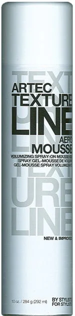 Artec Texture Line Aero Mousse - volumizing spray-on mousse-gel - Size : 10 oz