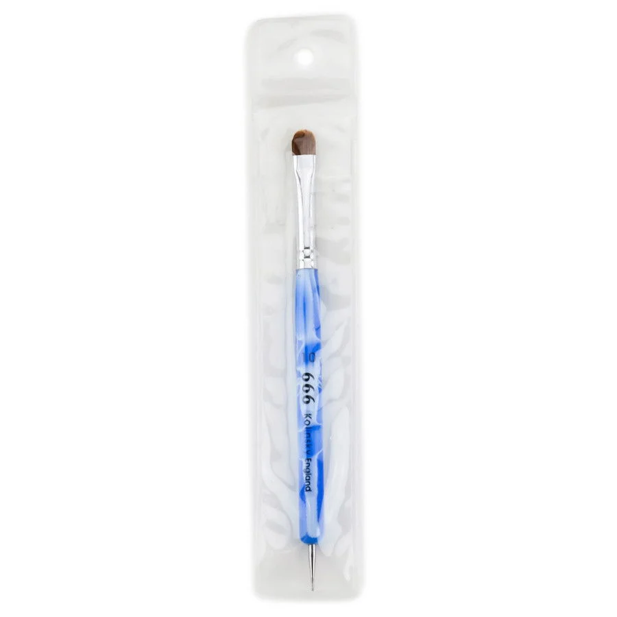 666 French Kolinsky Brush (England) - Size : #14