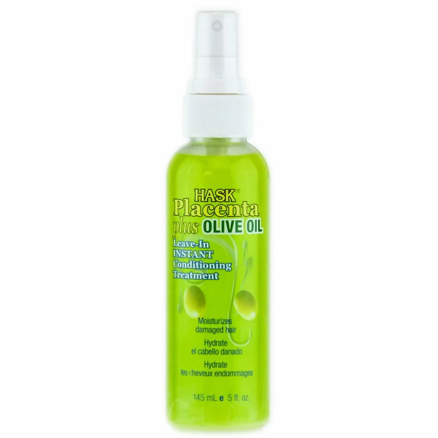 Placenta Plus Olive Oil Leave-In Instant Conditioning Treatment - Size : 5 oz