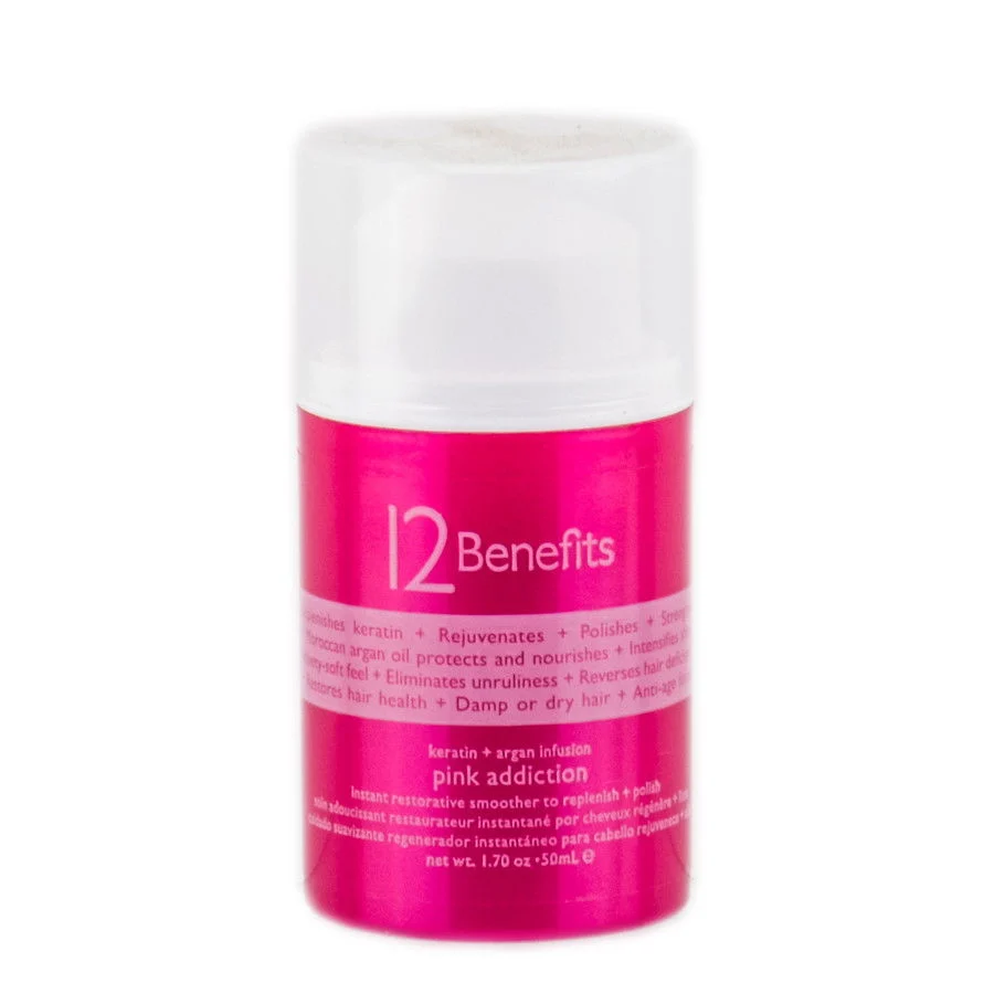 Keratin Argan Infusion Pink Addiction - 1.7 oz