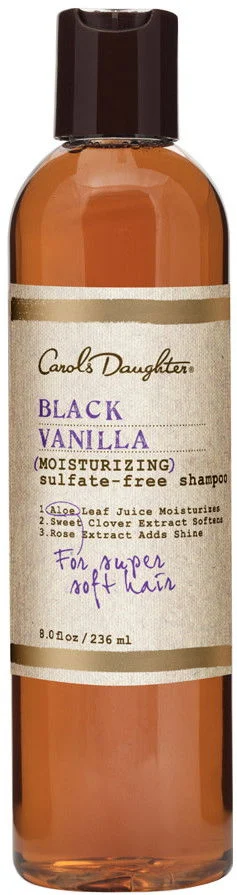 Black Vanilla Moisturizing Shampoo - Size : 8 oz