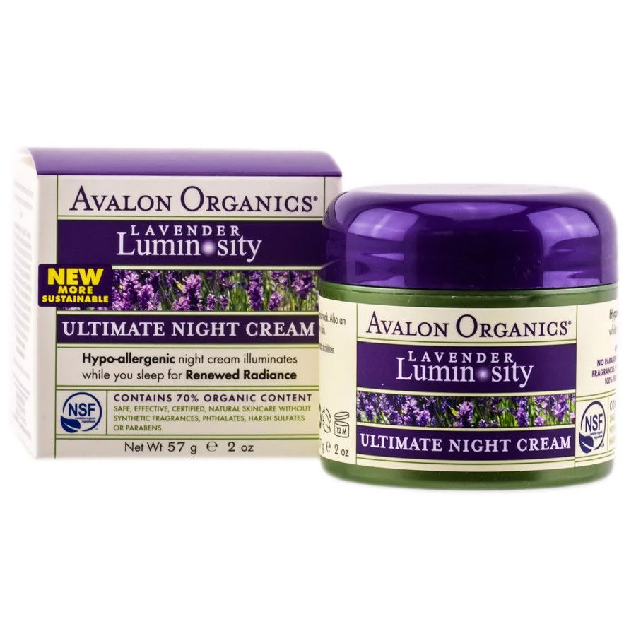 Lavender Luminosity - Ultimate Night Cream - Size : 2 oz