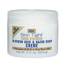 B&C Skin Tight - In Grown Hair & Razor Bump Creme - Size : 2 oz