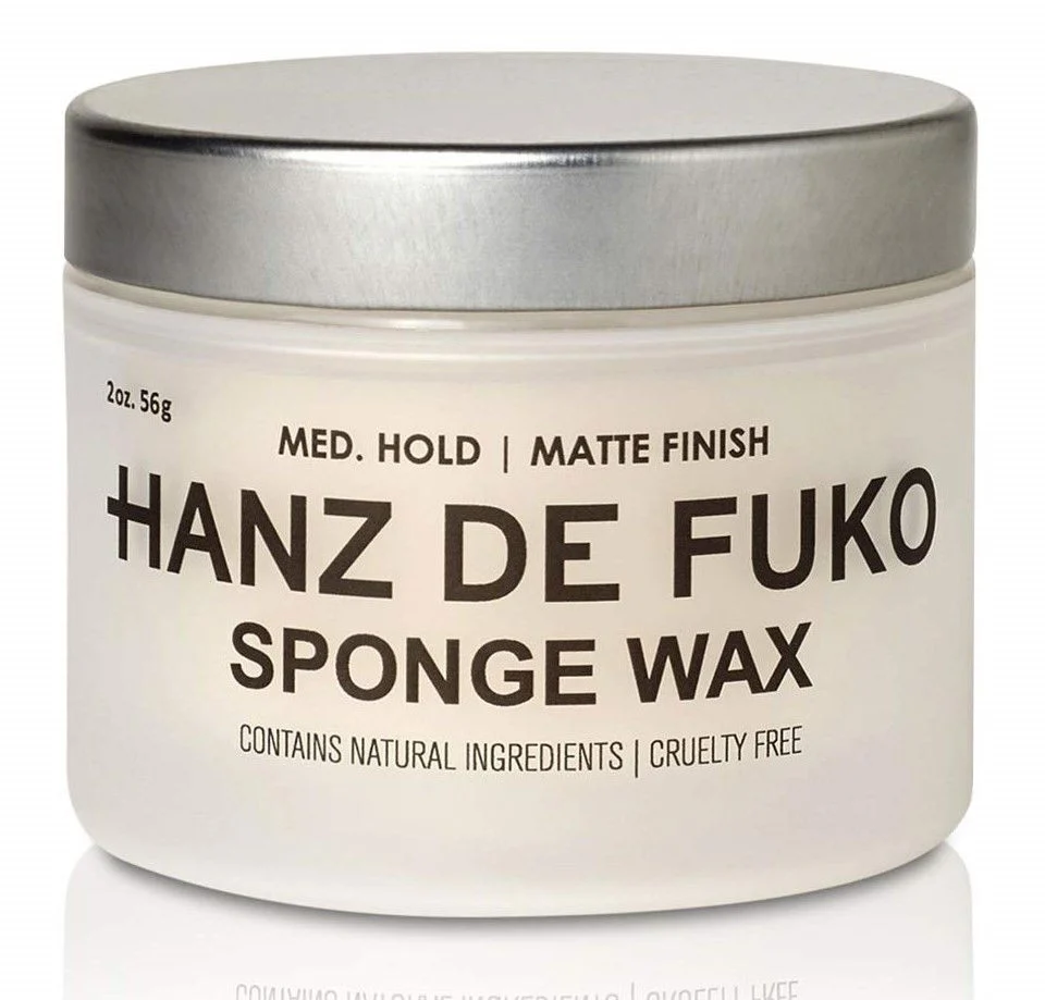Sponge Wax Med Hold Matte Finish - 2 oz