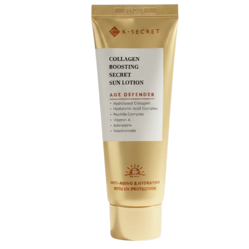 K- Secret Collagen Boosting Secret Sun Lotion - 2.02 oz