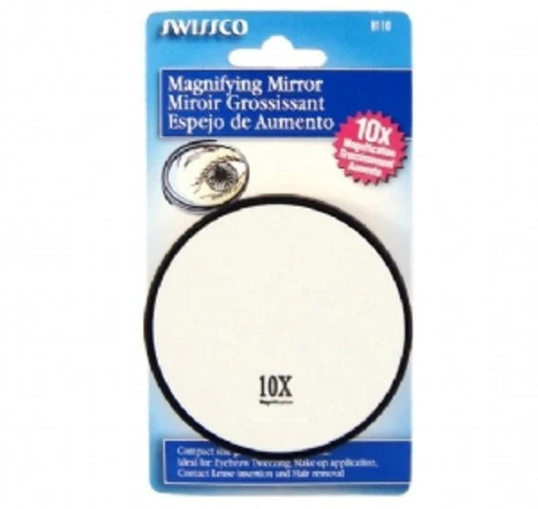 SWISSCO MIRROR 10X SUCTION CUP 3.5 IN. 8110