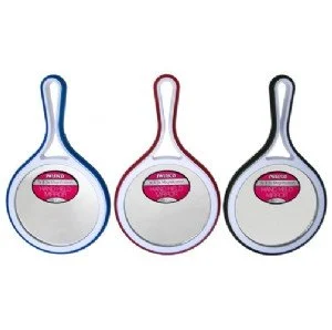 Swissco Soft Touch Hand Held Mirror 1X/5X