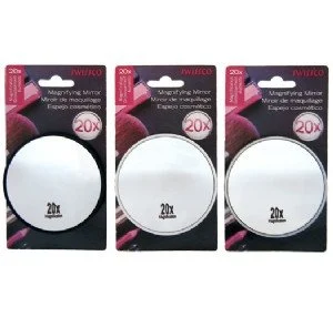 Swissco Suction Cup Mirror 3.5 Inch 20x Magnification