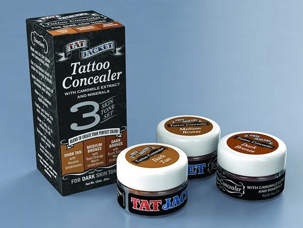 Tatjacket Concealer Blender Pack 2-Dark