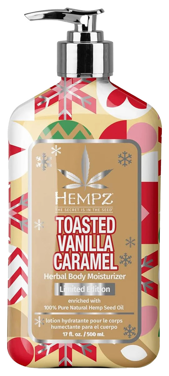 Toasted Vanilla Caramel Herbal Body Moisturizer Limited Edition - 17 oz