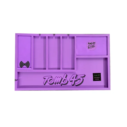 Tomb 45 Powered Wireless Charging Organizing Station Mat – Purple