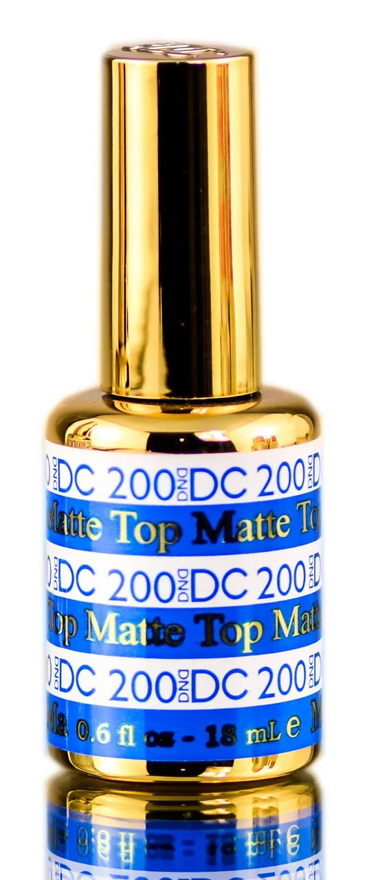 200 MATTE TOP GEL, Soak off Gel NAIL All In One Daisy Top Coat for Nails - Gel Matte Top Coat #200