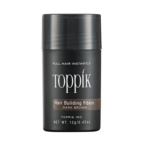 TOPPIK Full Hair Instantly Hair Building Fibers DARK BROWN 0.42 oz.
