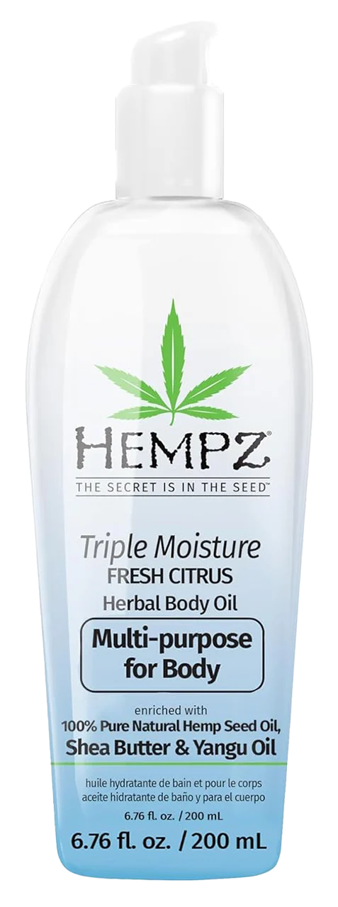 Triple Moisture Fresh Citrus Multi-Purpose Herbal Body Oil - 17 oz