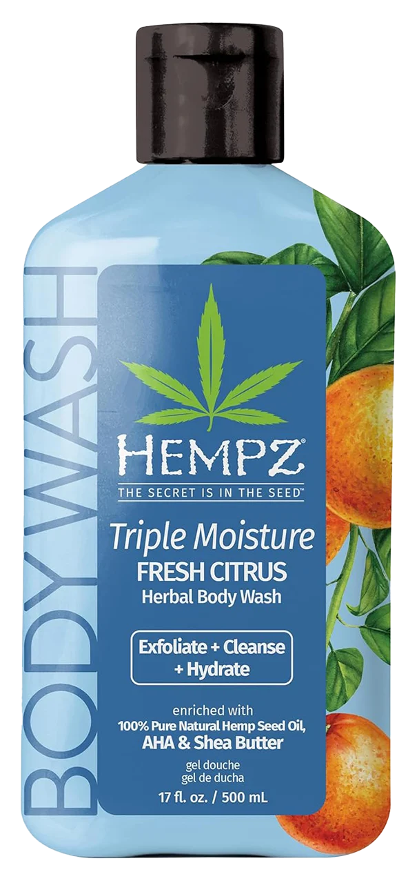 Triple Moisture Fresh Citrus Herbal Body Wash - 17 oz