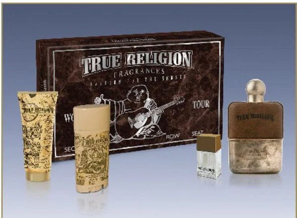 TRUE RELIGION MEN`S 2010 HOLIDAY GIFT SET 4 PC
