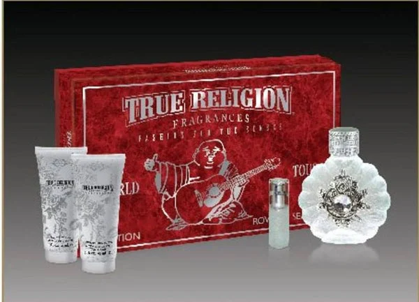 TRUE RELIGION WOMEN`S 2010 HOLIDAY GIFT SET 4 PC